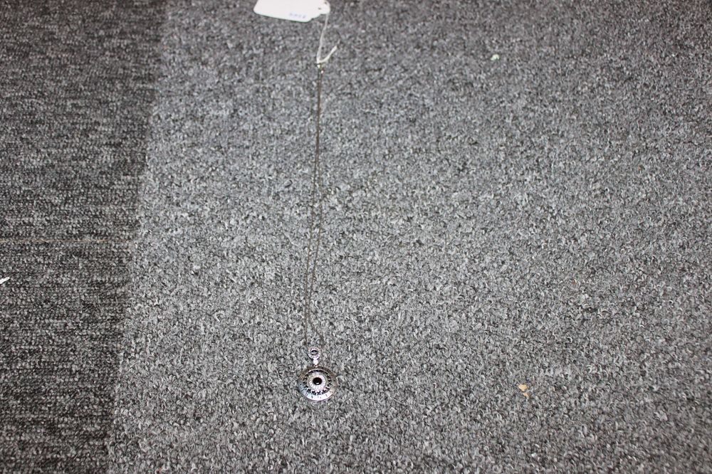 Lot 364: 1 X ITALIAN SILVER NECKLACE WITH SILVER BVLGARI...