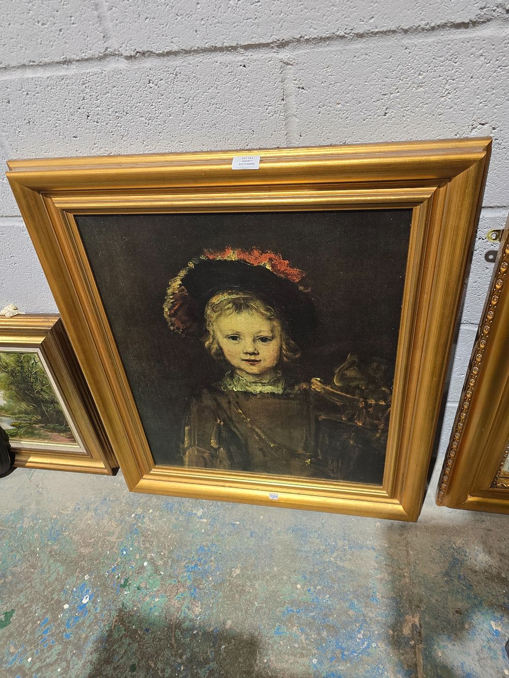 Lot 151: 1 X VARNISH OVER PRINT NEW YORK GRAPHIC...