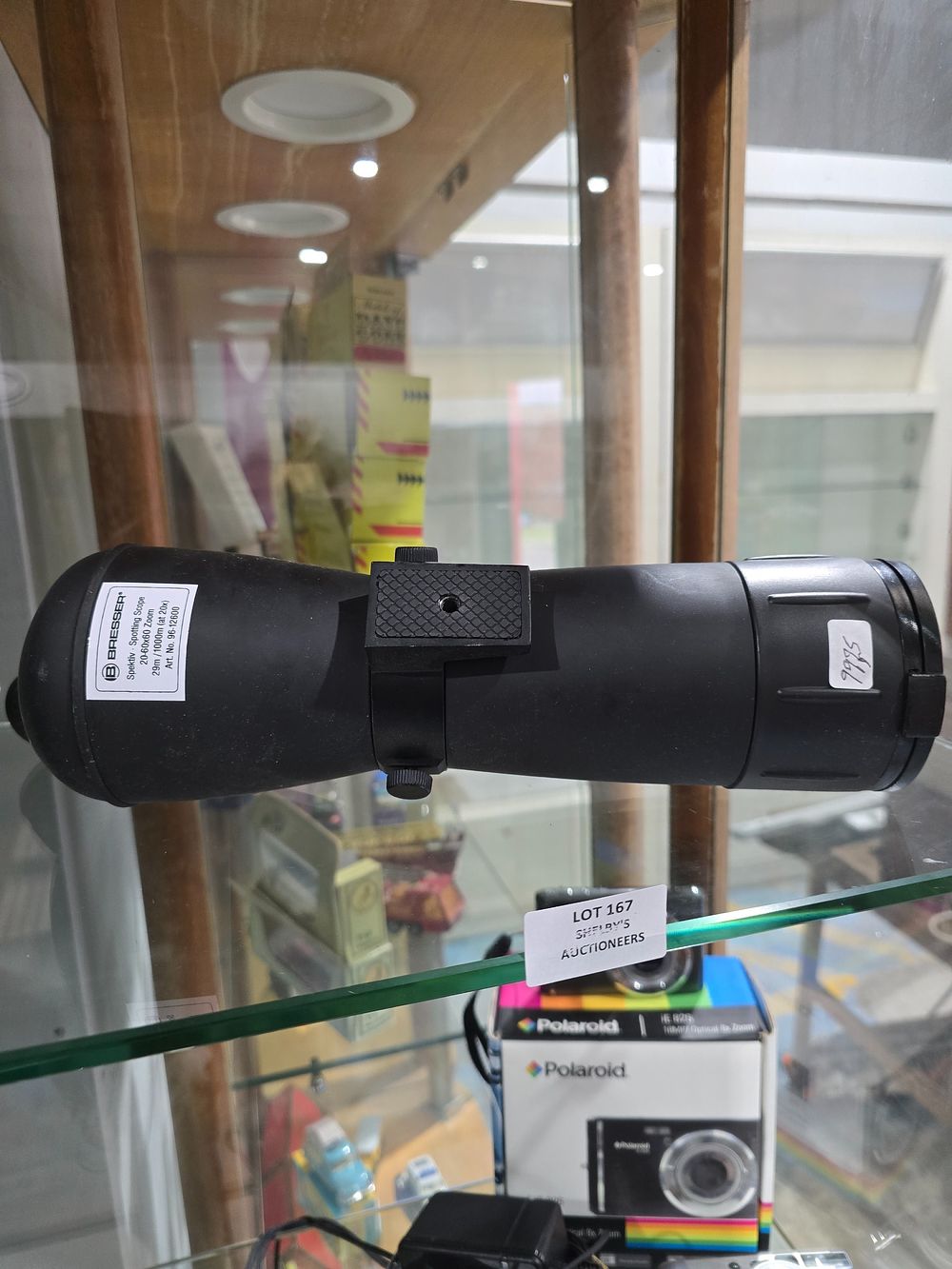 Lot 167: 1 X BRESSER 20-6-X60 SPOTTING SCOPE