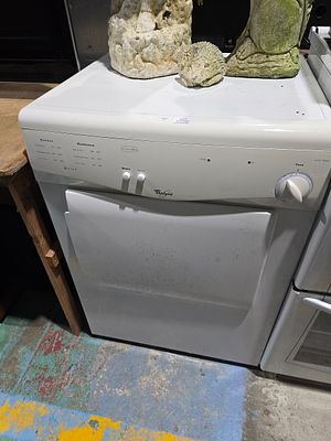 1 X WHIRLPOOL AWZ 3303 WHITE TUMBLE DRYER