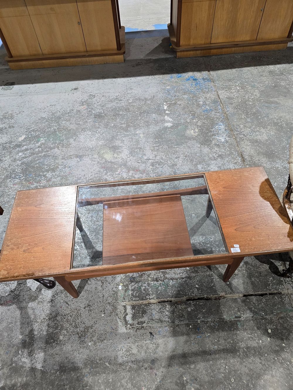 Lot 31: 1 X 1970 G PLAN TEAK COFEE TABLEINLAID...
