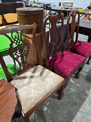 3 X VARIOUS VICTORIAN DINING CHAIRS