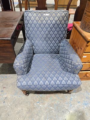 1 X VICTORIAN LIBURAY CHAIR