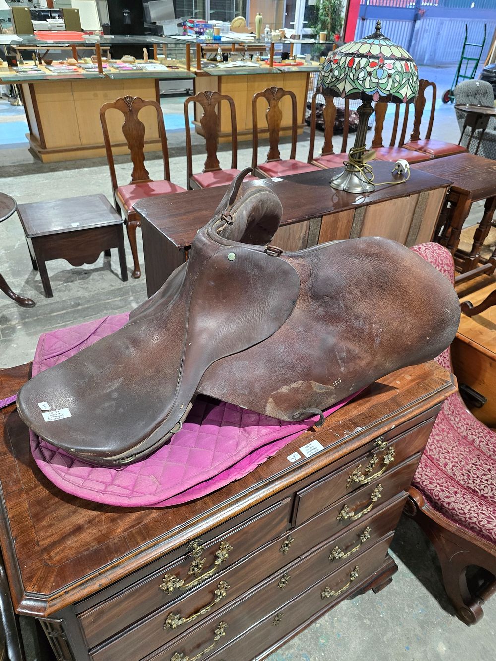 Lot 53: 1 X HORSE SADDLE
