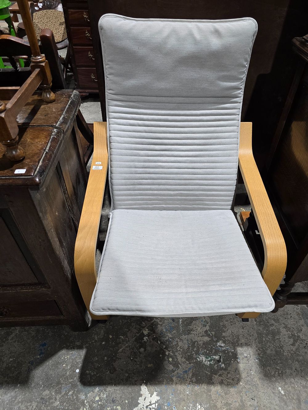 Lot 72: 1 X IKEA POANG CHAIR