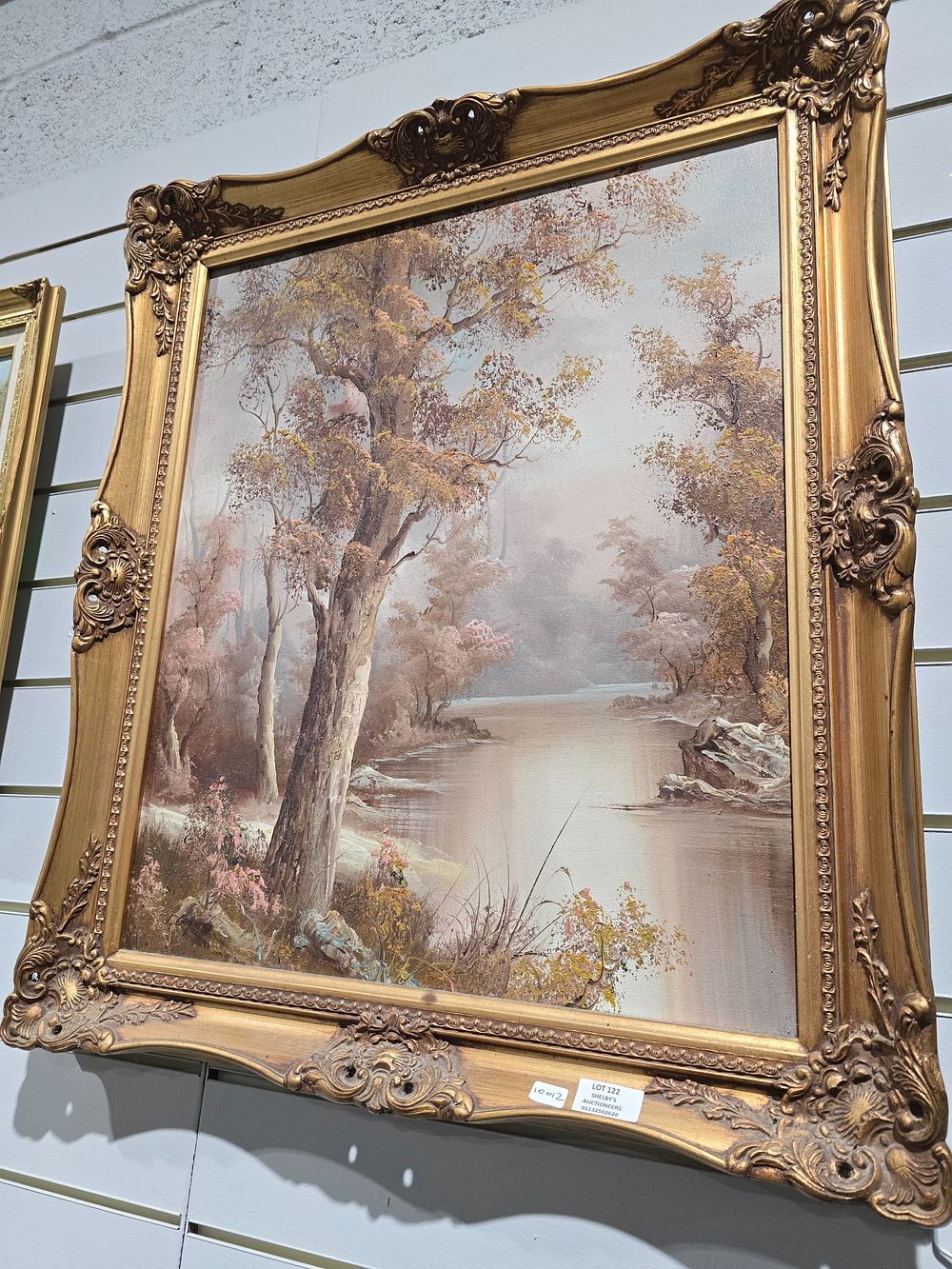 Lot 122: 1 X LARGE ACRYLIC ON CANVAS UNKNOWN ARTIST...
