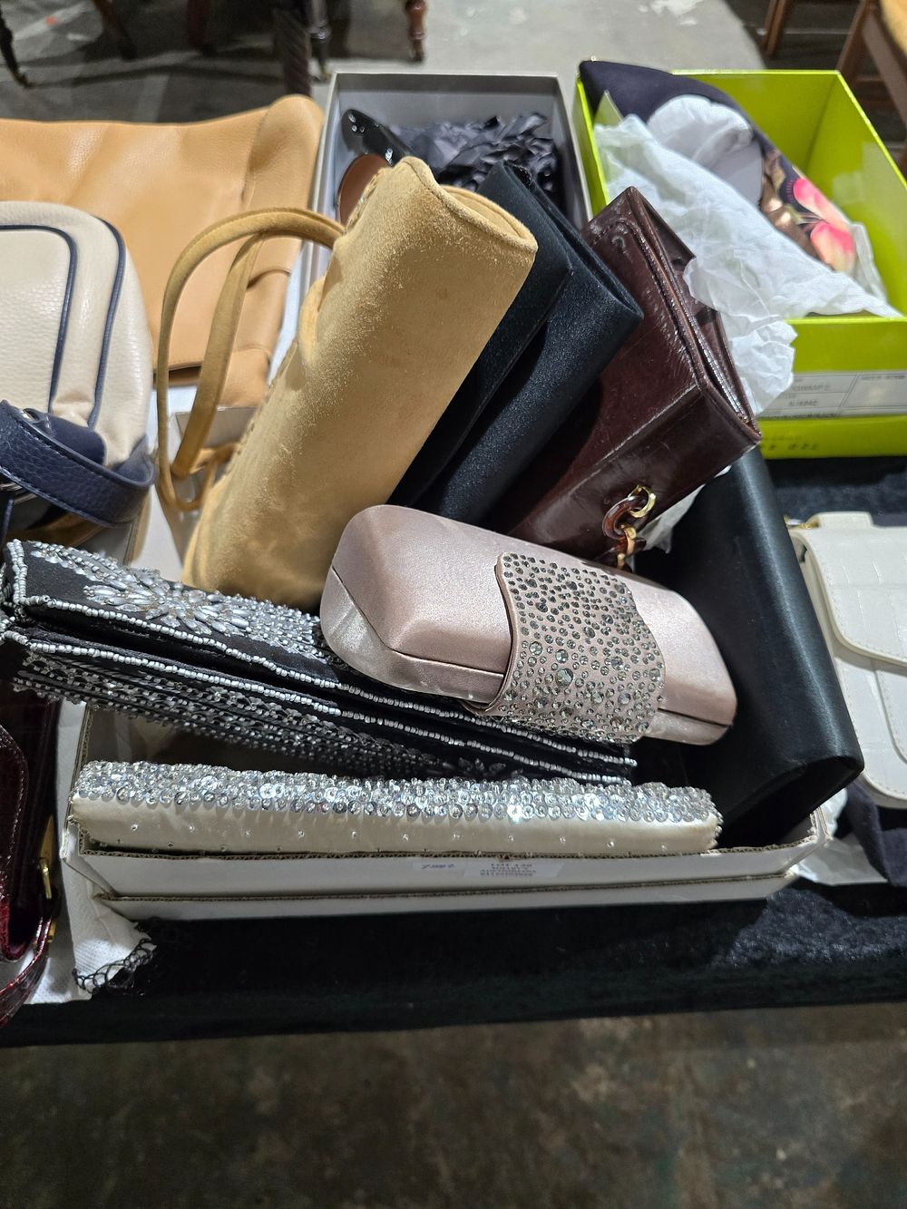 Lot 138: SELECTION OF AS NEW LADIES EVENING BAGS