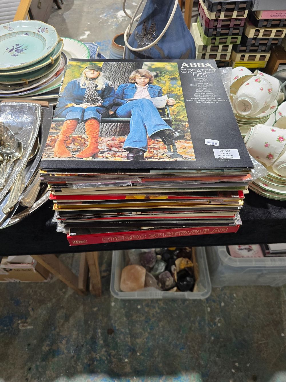 Lot 142: SELECTION OF VARIOUS RECORDS SHIRLY BASSIE 1980S