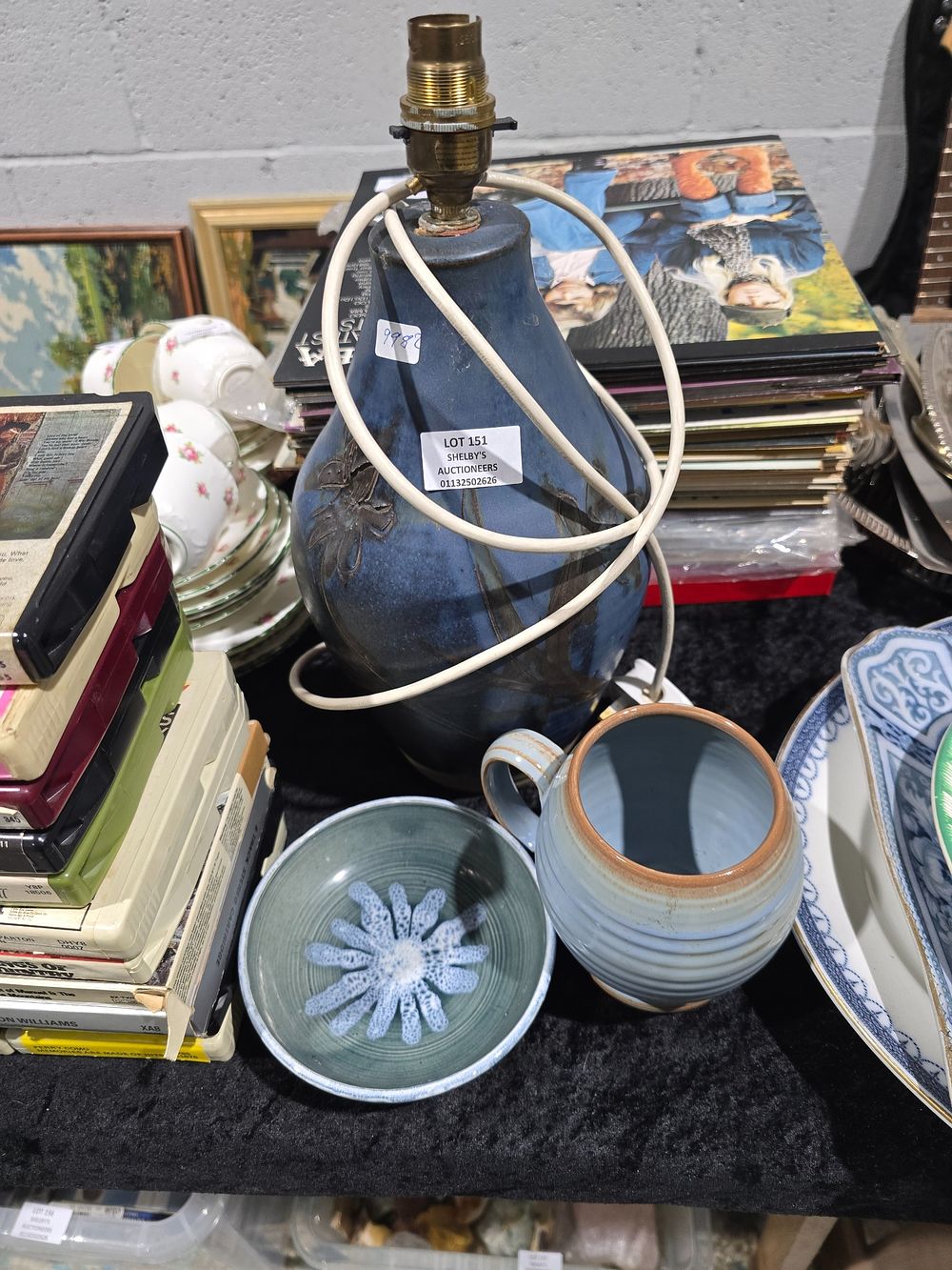 Lot 151: 3 X VARIOIS ART POTTERY WARE ITEMS JUG...
