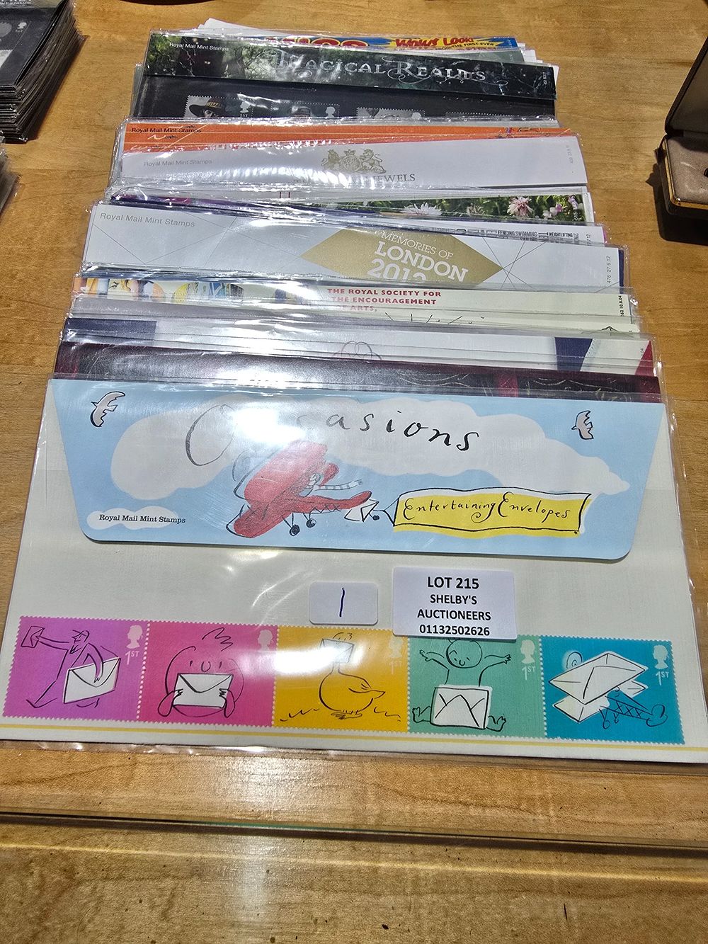 Lot 215: SELECTION OF FIRST DAY COVERS VARIOUS AGES
