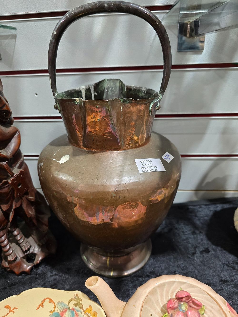 Lot 336: 1 X COPPER LARGE WATER BUCKET