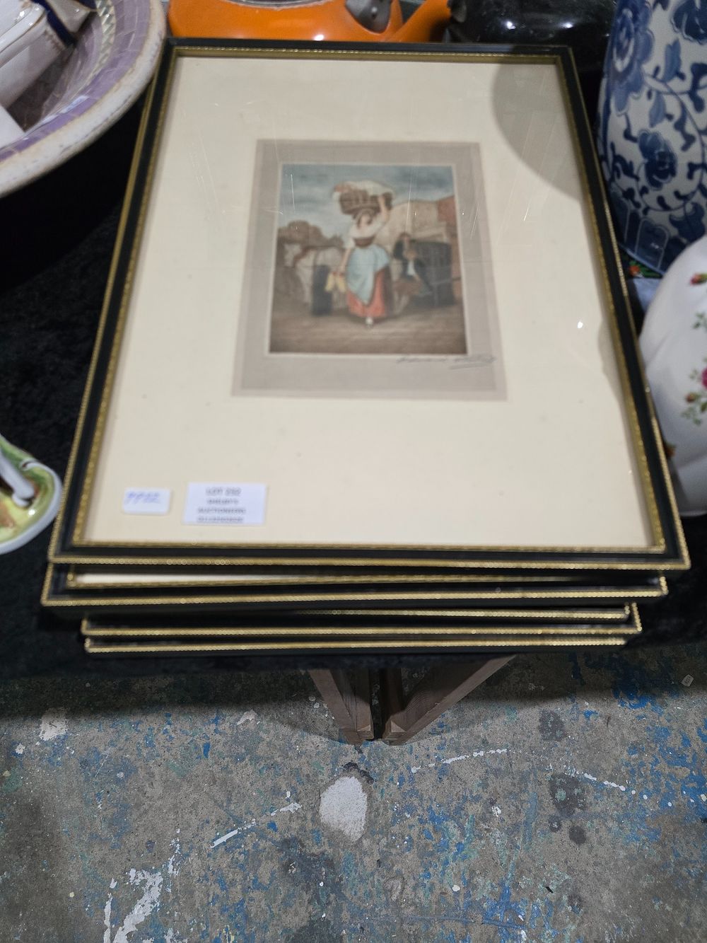 Lot 232: 6 X VARIOUS FRAMED PRINTS VARIOUS VICTORIAN SCENES