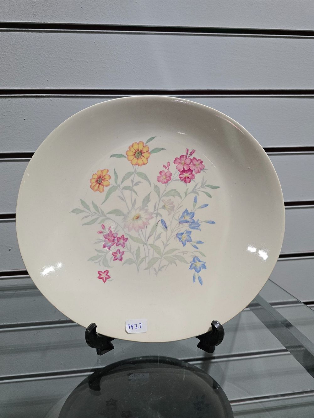 Lot 300: 1 X LARGE PINK SUNSET ROYAL STAFFORDSHIRE CLARICE...