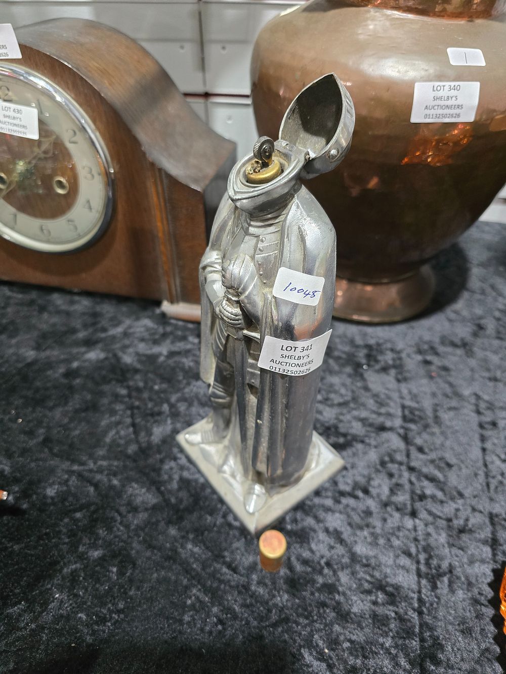 Lot 341: 1 X KNIGHT VINTAGE TABLE LIGHTER