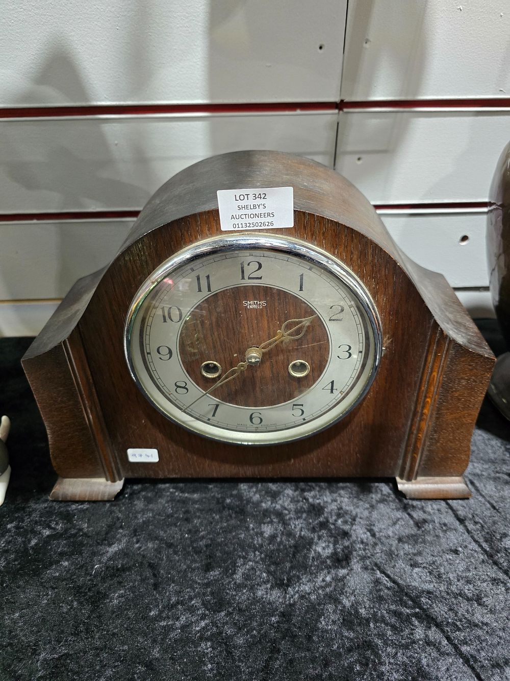Lot 342: 1 X SMITH ENDFIELD MANTLE CLOCK