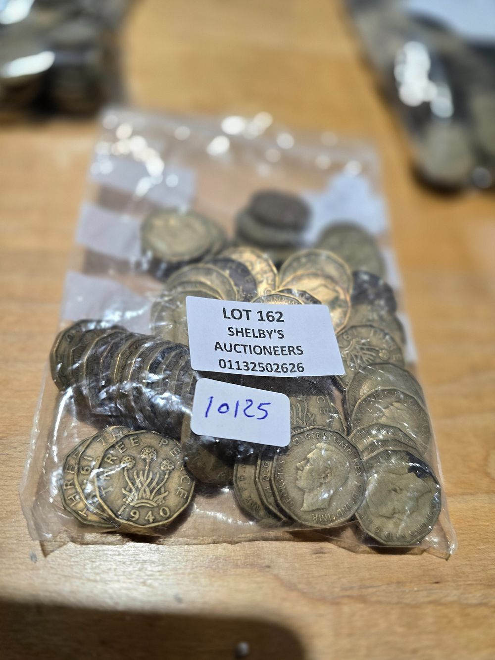 Lot 162: 1 XBAG CONTAINING AN AMOUNT OF ONLY 1940...