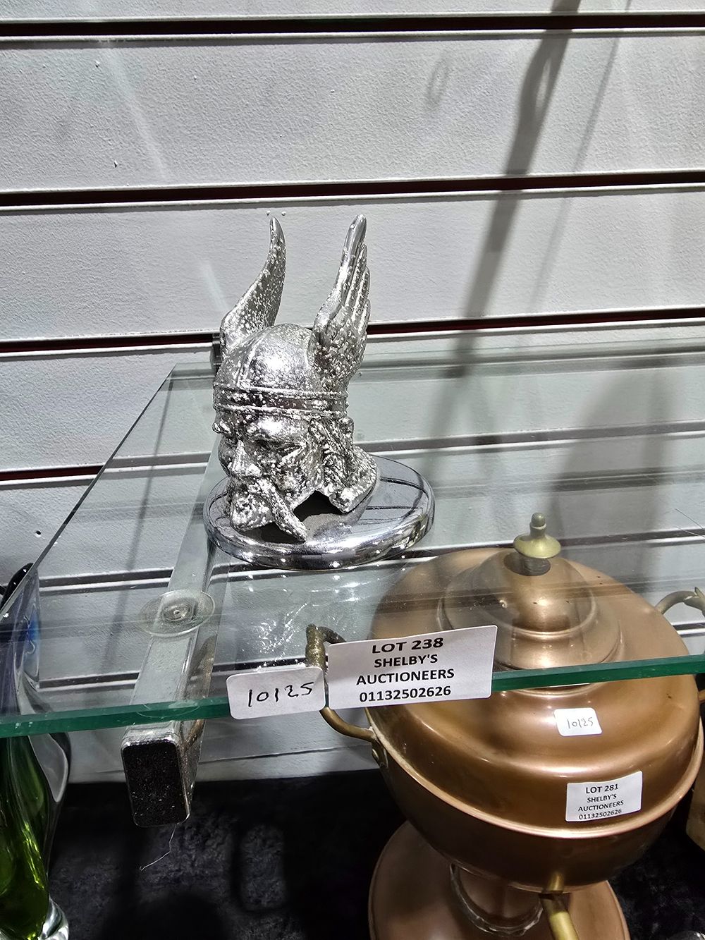 Lot 238: 1 X ROVER VIKING HEAD CAR MASCOT