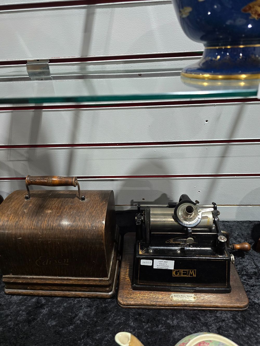 Lot 263: 1 X EDDISON GEM PHONOGRAPH