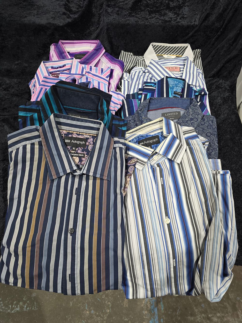 Lot 193: 10 x various gents shirts