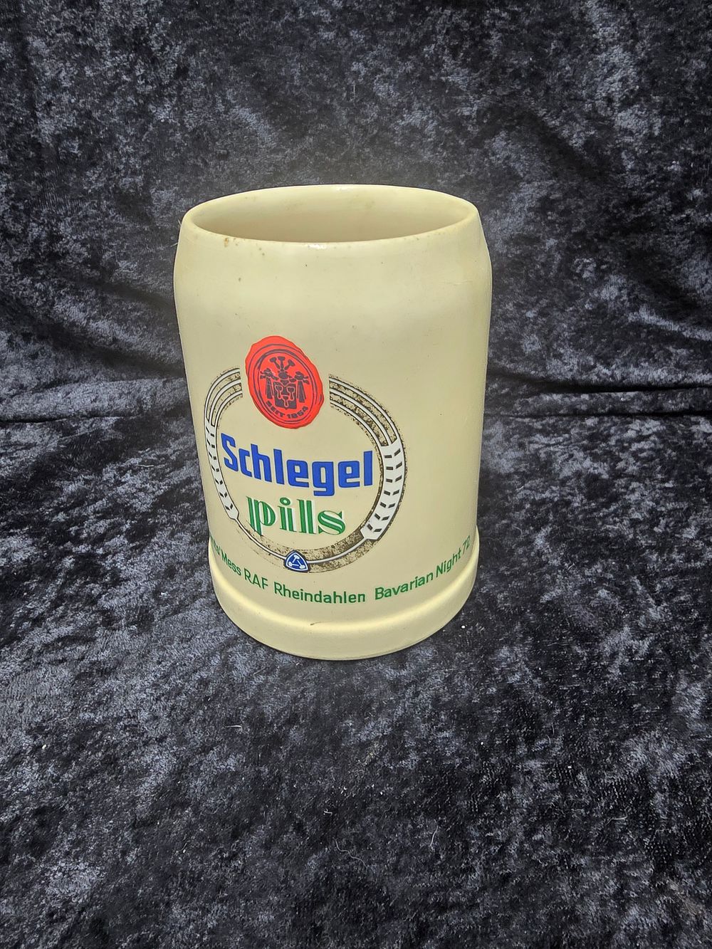 Lot 157: schlegel pils german pottery tanker