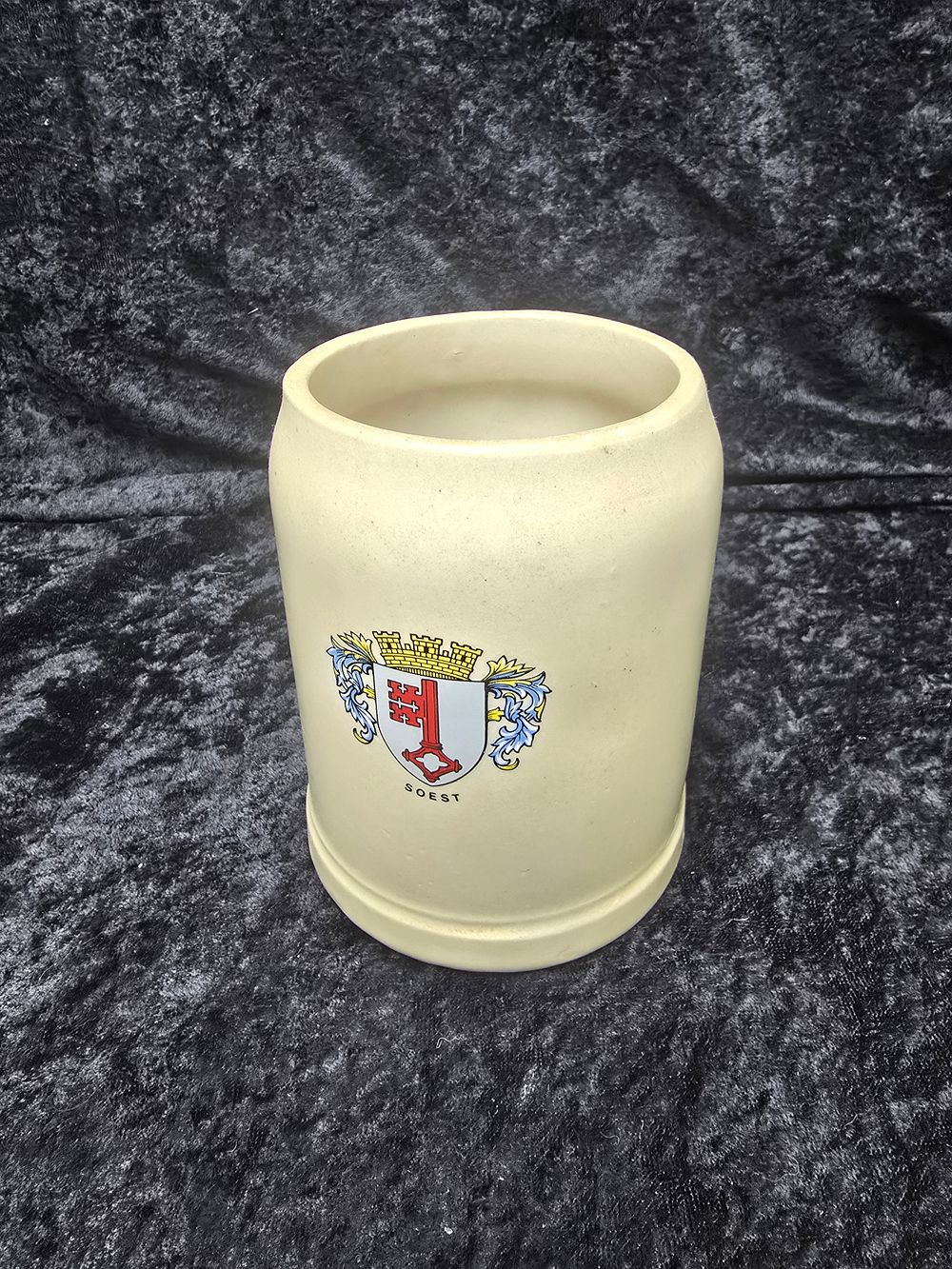 Lot 160: germany pottery tanker