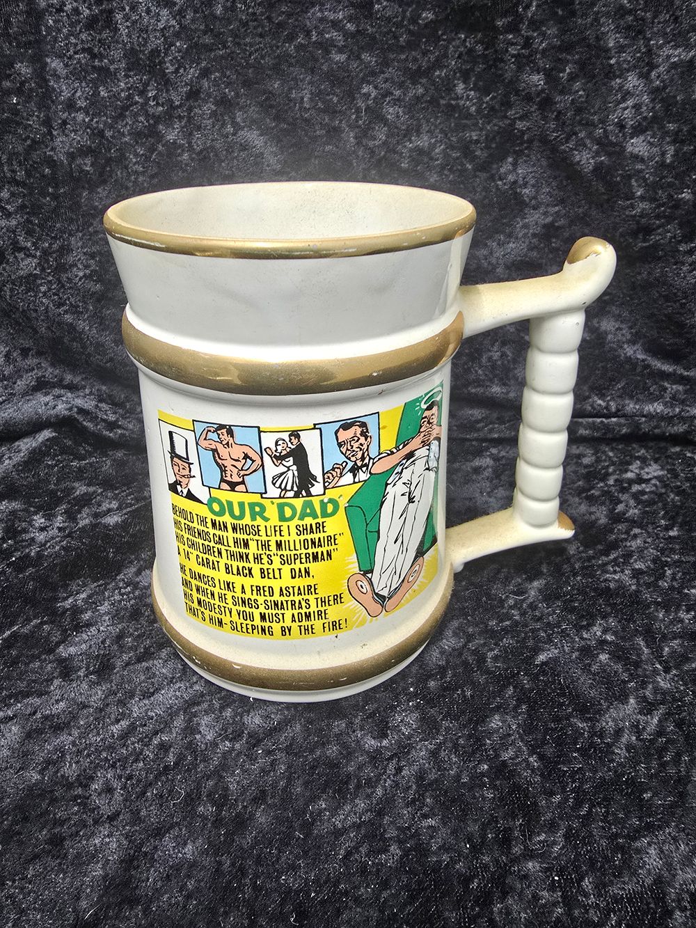 Lot 184: prince william our dad pottery tanker