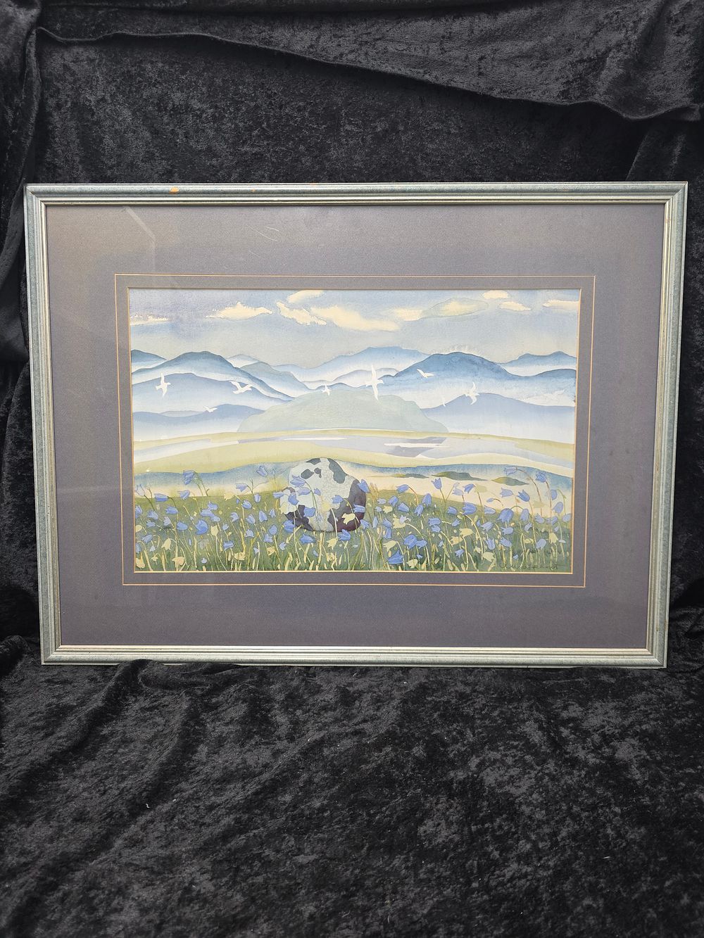 Lot 216: wendy delrasett water colour