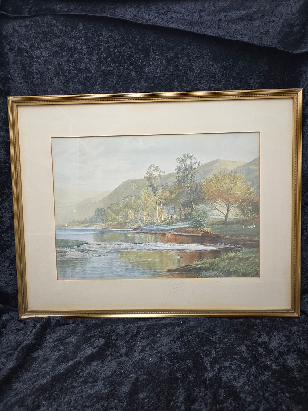 Lot 225: stanley cooper water colour landscape scene