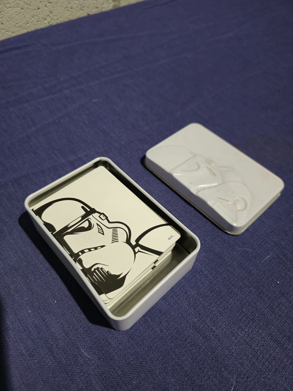 Lot 260: set of star wars playing cards