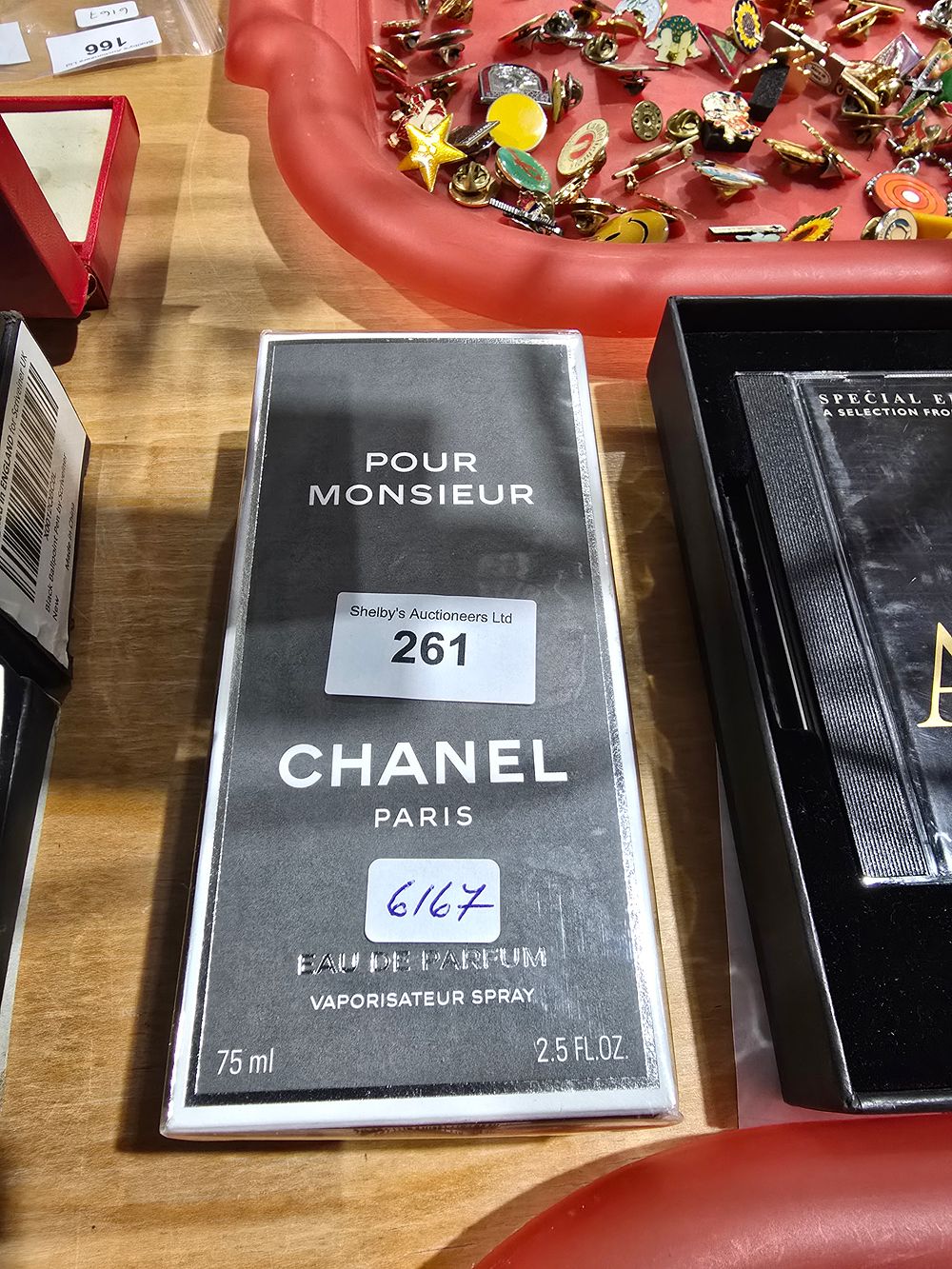 Lot 261: sealed in box chanel pour monsieur eau de parfum 75ml
