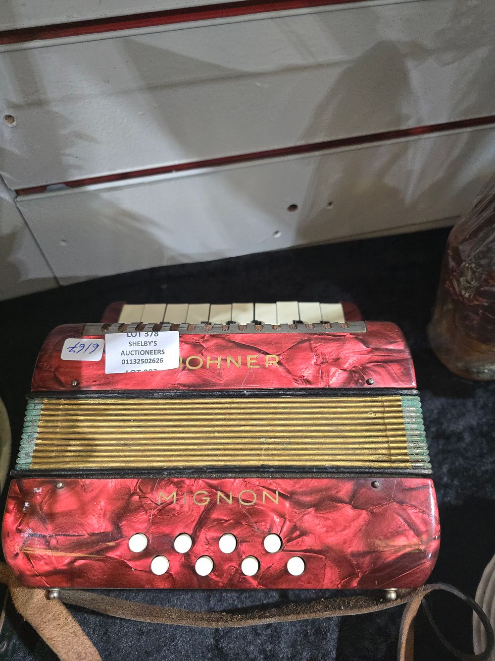 Lot 378: horner mignon mini harpsicord