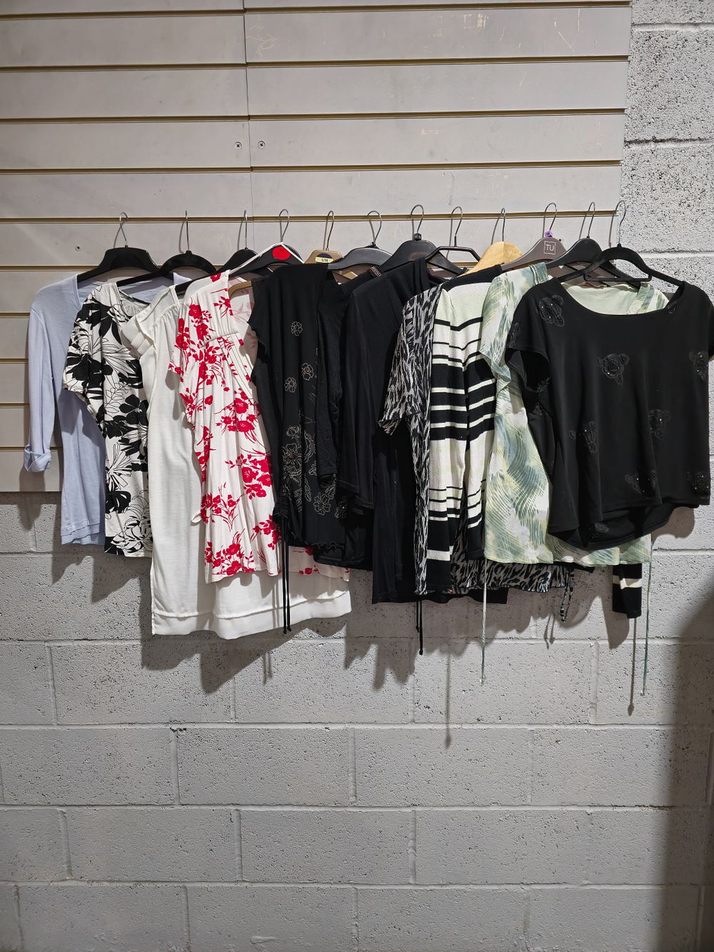 Lot 197: 12 various ladies tops size 18/20