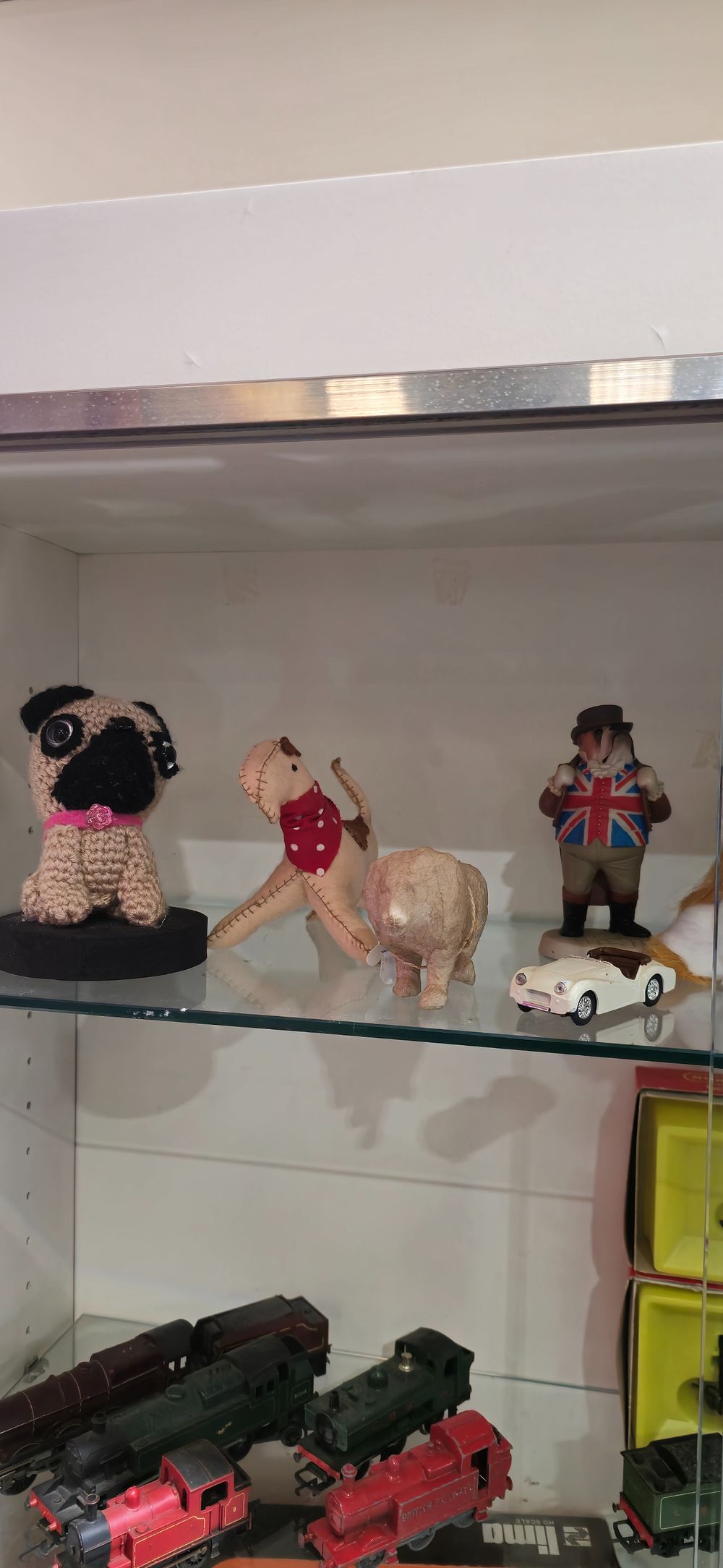 Lot 240: selection of various bulldog and dog figurines etc