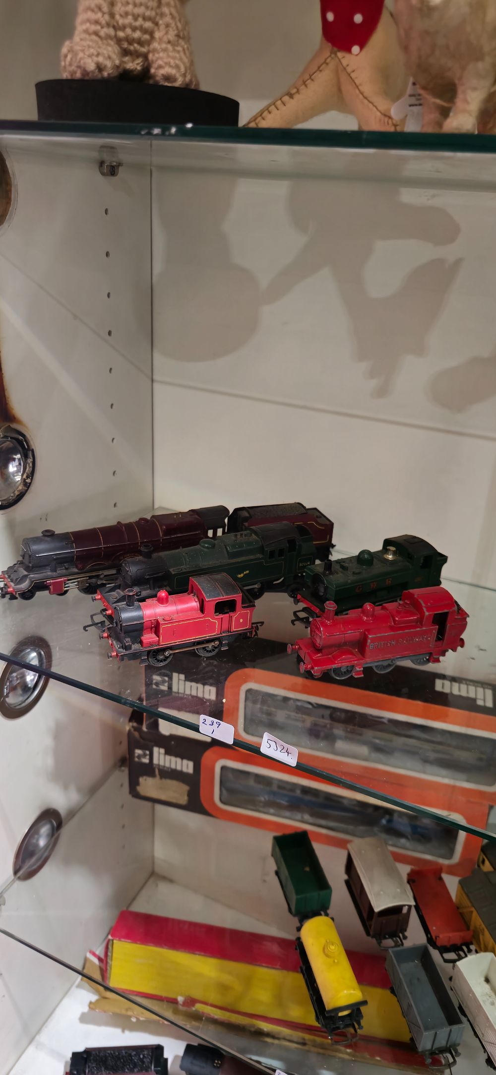 Lot 239i: selection of hornby and triang locos etc