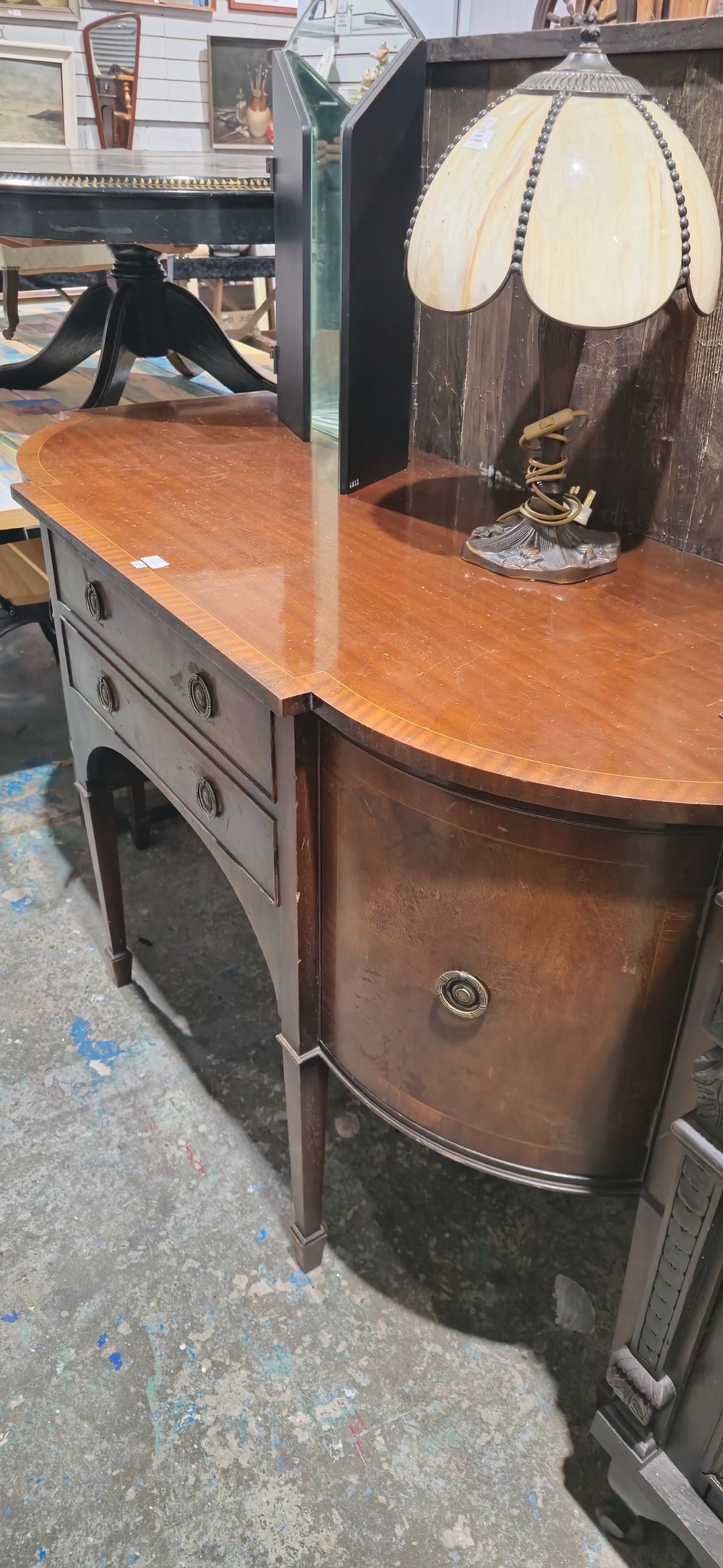 Lot 178: 1 x rackstaff period furniture sideboard