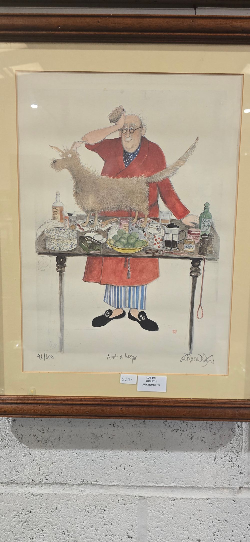 Lot 195: not a hopr print by sue mccartney snape 96/600
