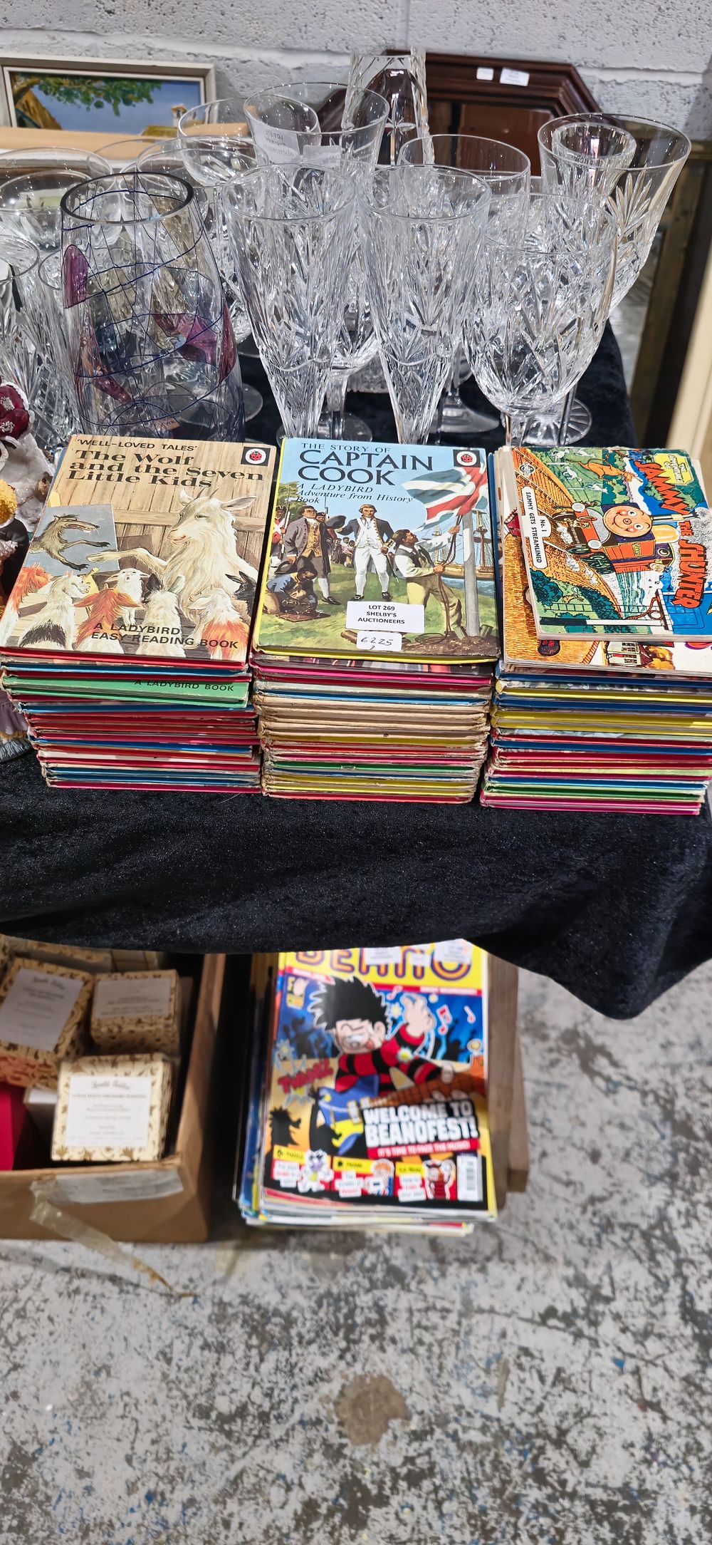 Lot 269: selection of various vintage lady bird books