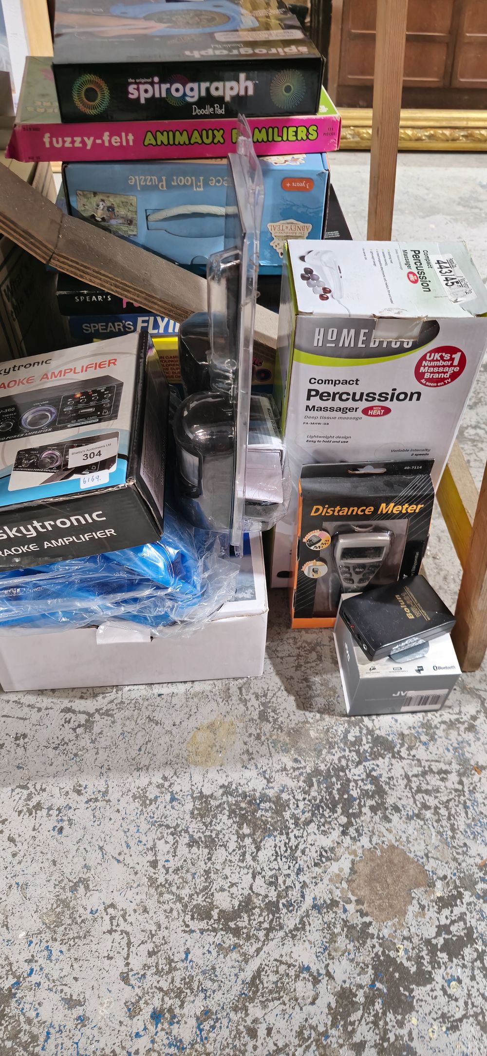 Lot 304: selection of as new in package items security prs etc