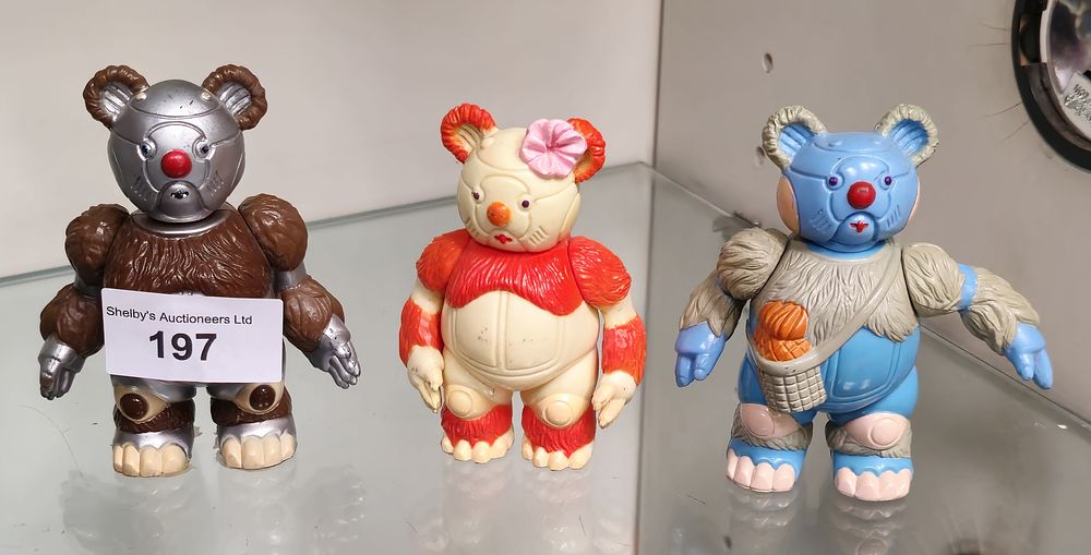 Lot 197: rare vintage thundercats plastic figures
