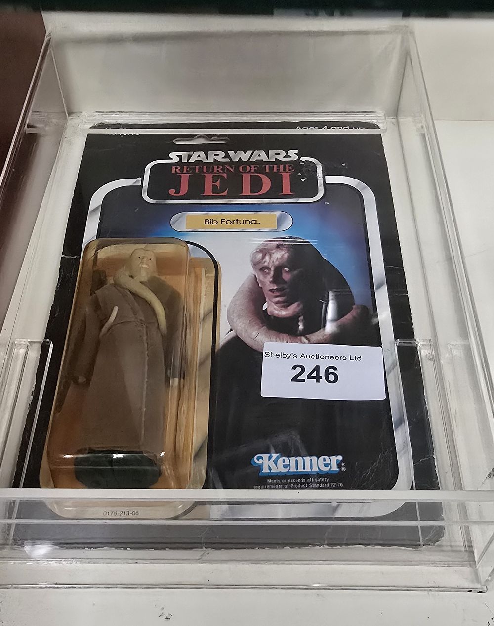 Lot 172: Star Wars return of the jedi bib fortuna...