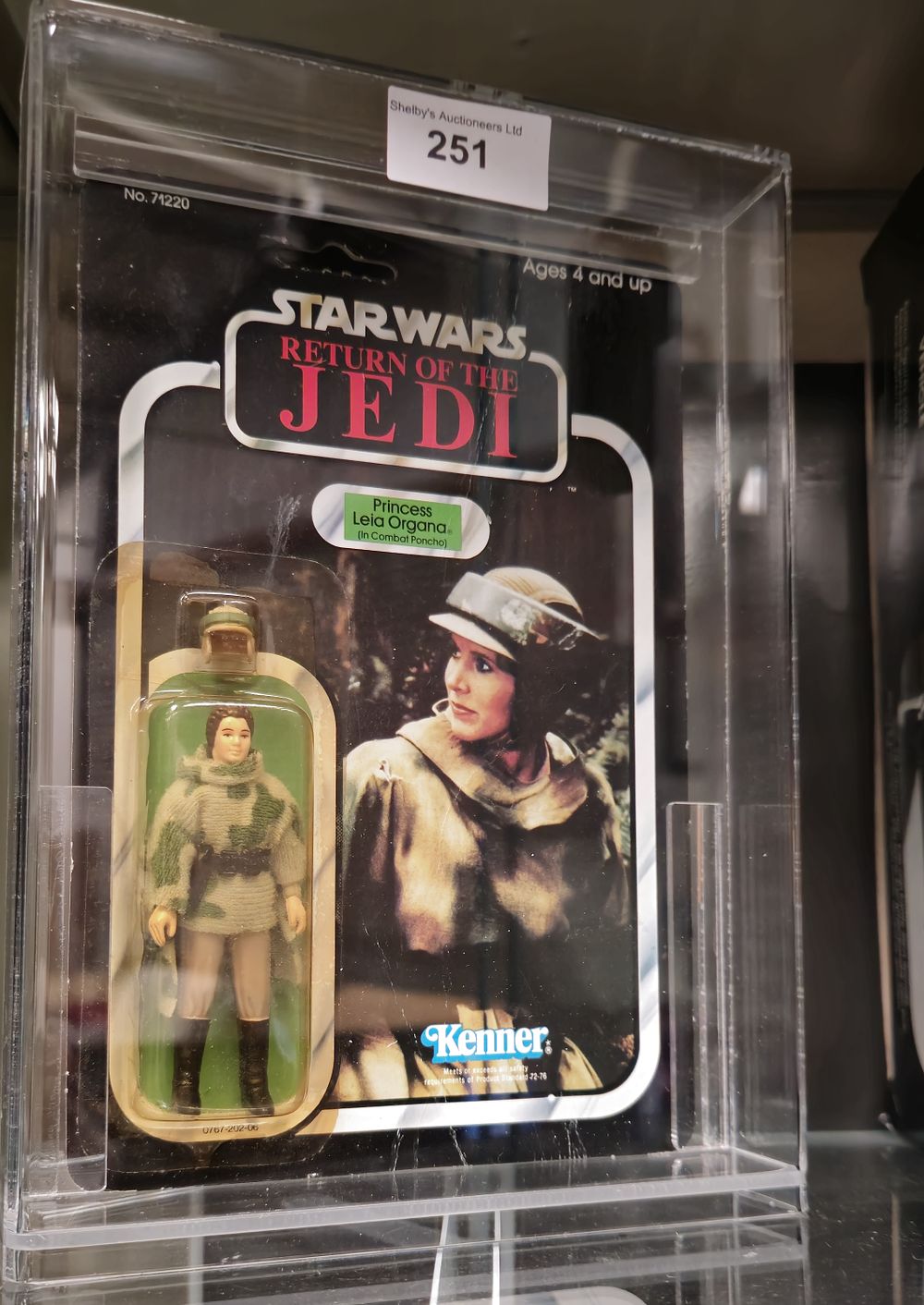 Lot 177: Star Wars return of the jecdi carded princess...