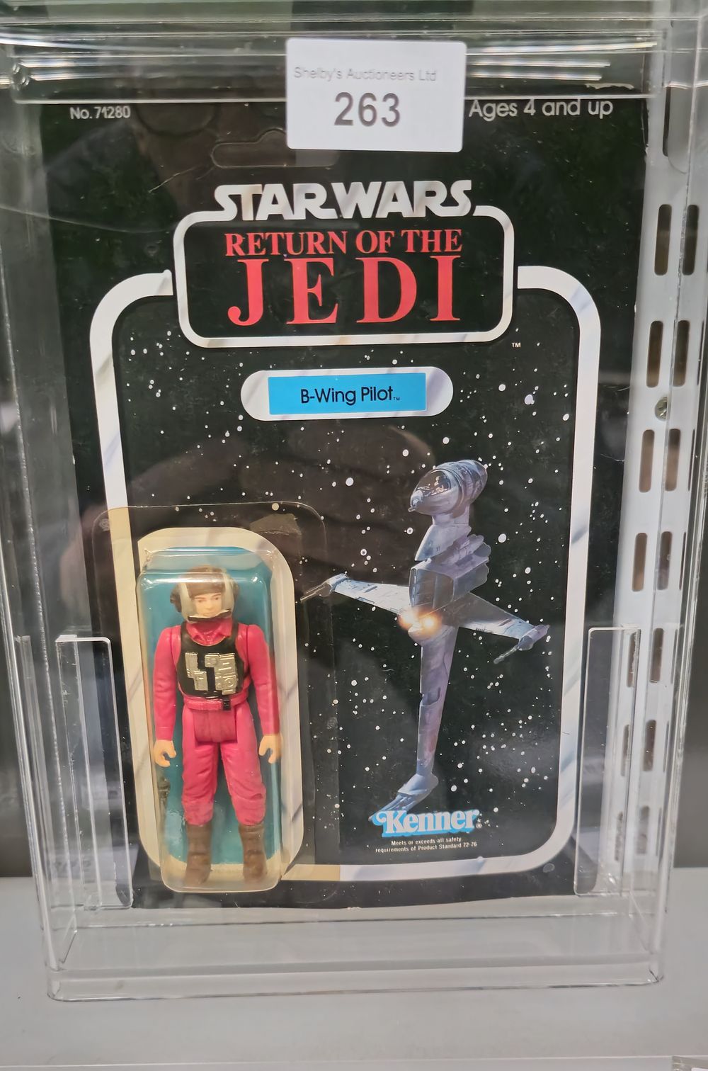 Lot 189: Star Wars return of the jedi carded b...