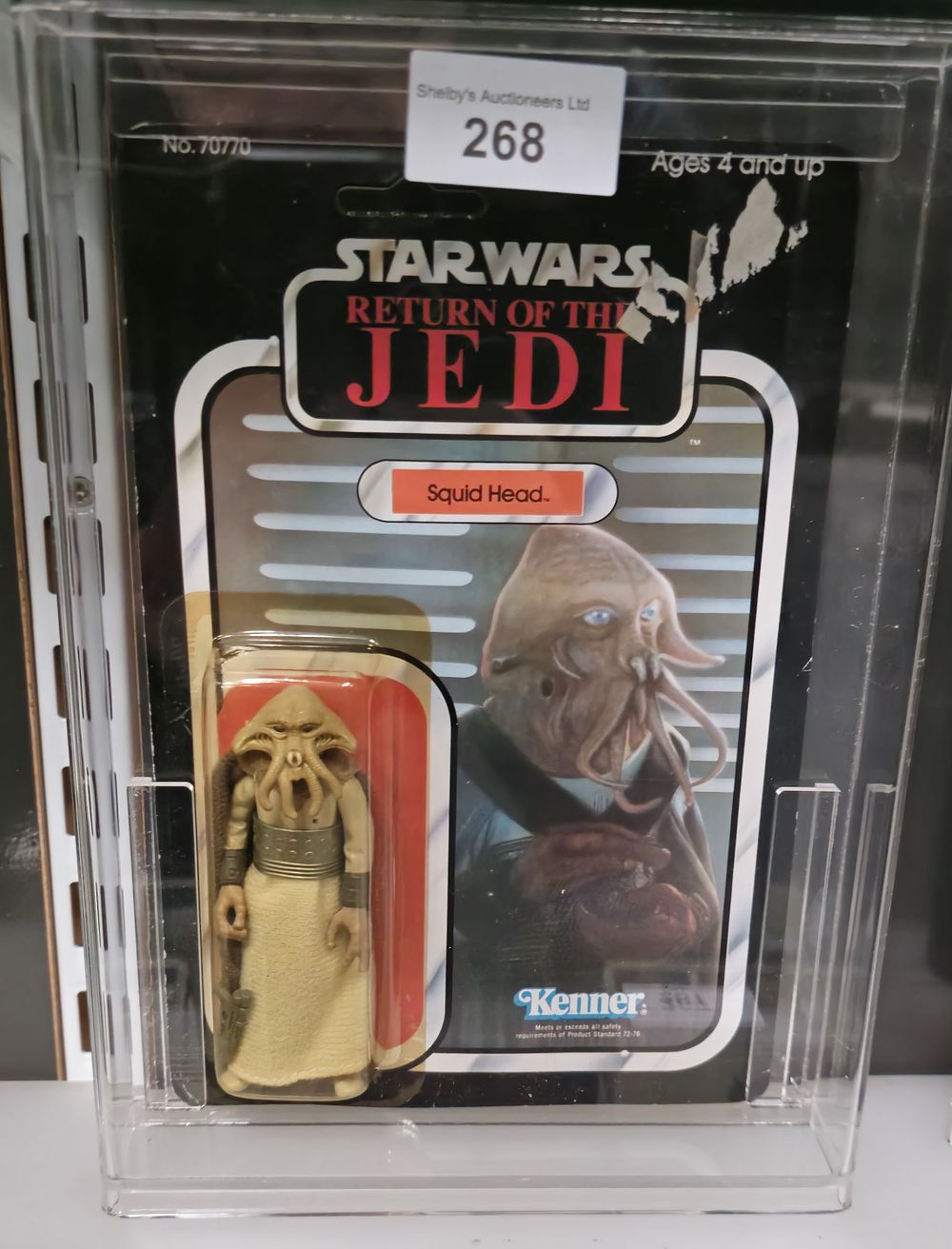 Lot 194: Star Wars return of the jedi carded figure...