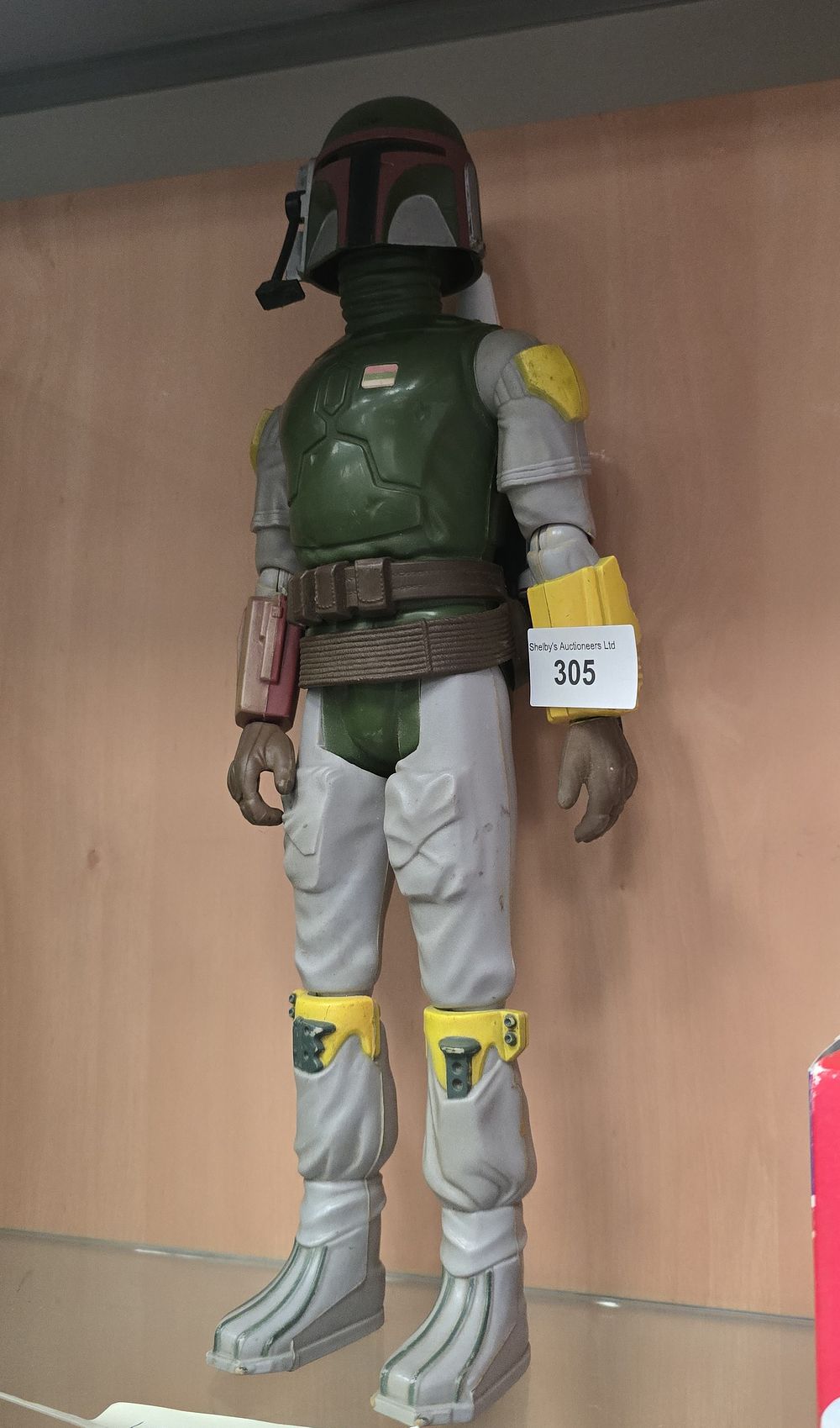 Lot 232: large Star Wars boba fett figure