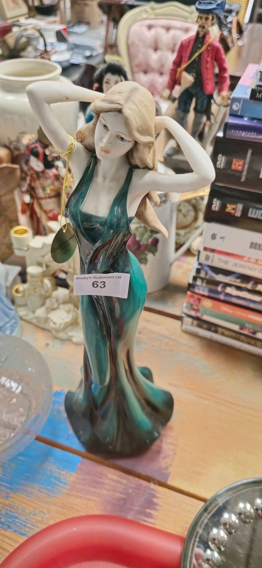 Lot 63: lesser and povey leonardo figurine
