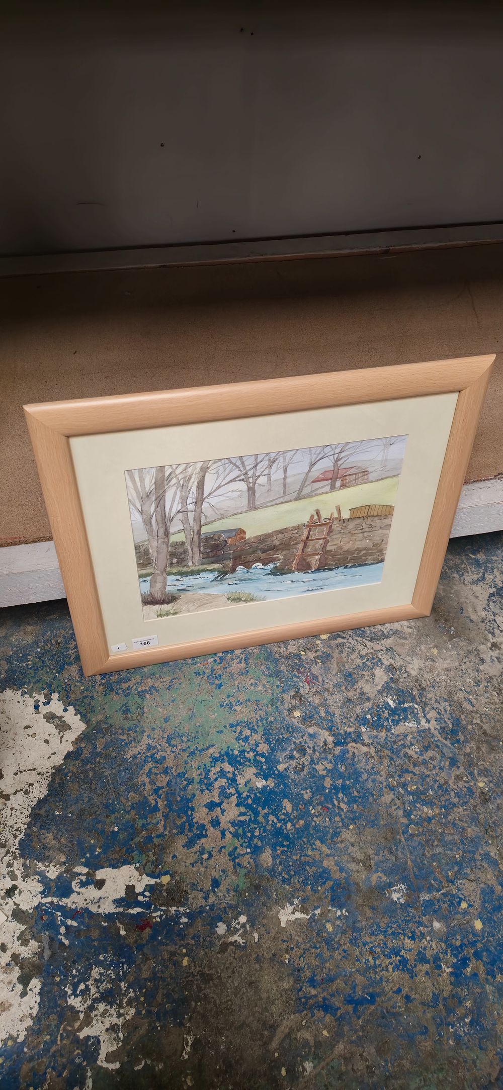 Lot 166: iris flavell the infantaire malam water colour