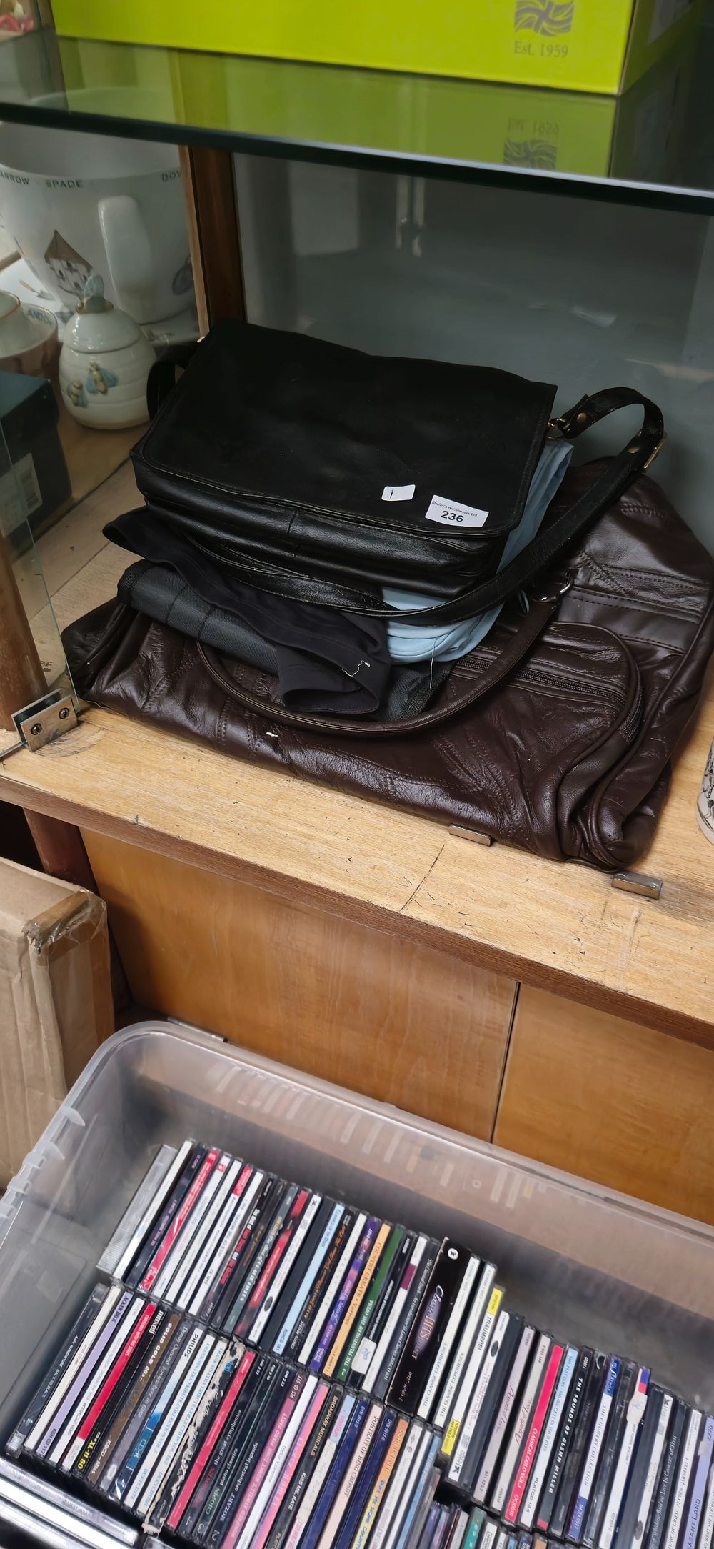 Lot 236: 3 x various ladies handbags