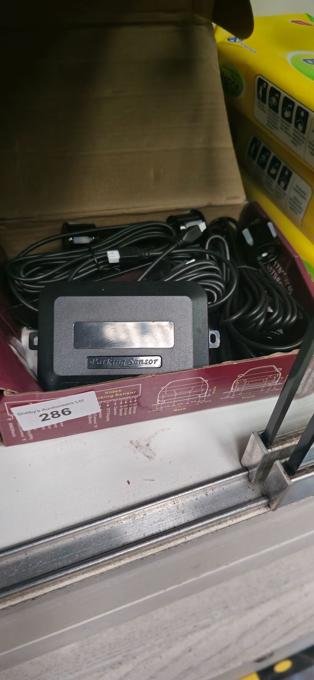 Lot 286: 1 as new in box car parking sensor