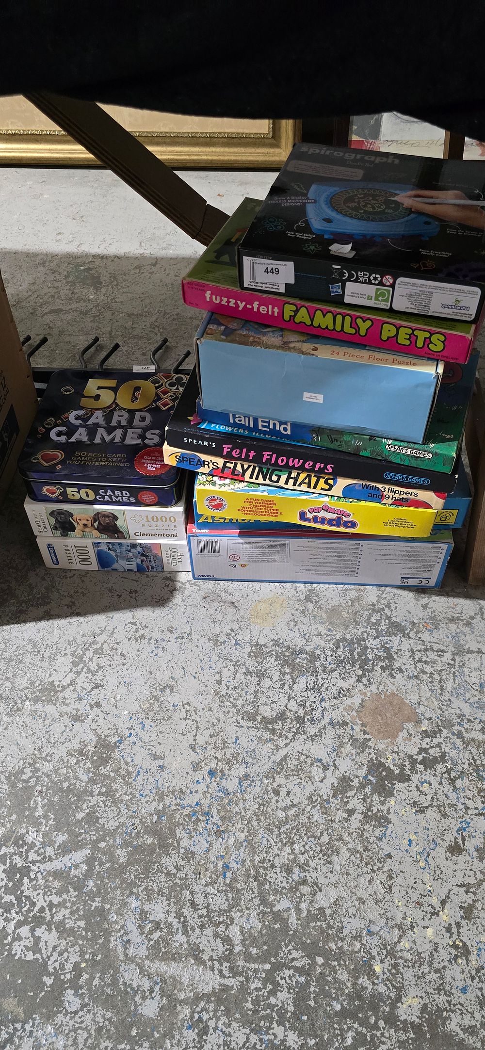 Lot 449: selection of various games