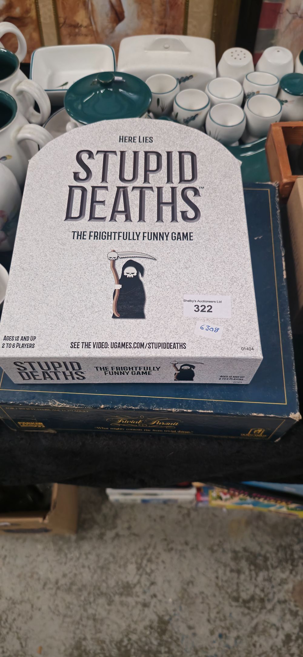 Lot 322: trivial persit game with stupid death game